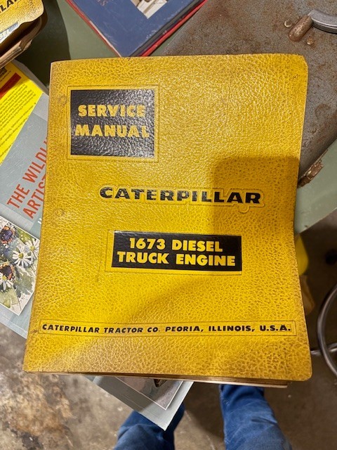 Caterpillar 1673 Diesel Truck Engine Service Manual CAT Book Guide 83B1+ 78B1-Up