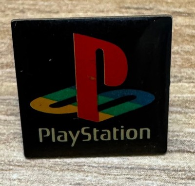 PlayStation Pin PS1 Logo Retro Gaming Sony Anstecknadel Vintage
