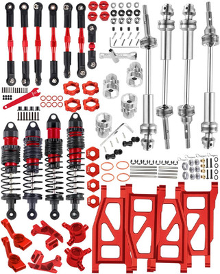 Upgrades for 1/10 Rustler/Slash/Stampede 4X4,Rc Shocks&Steel Drive Shaft Cvd&Adj