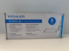 Kichler 4U30K08WHT Series LED 8" Under Cabinet Lighting NIB