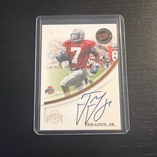2007 Press Pass Signings - Ted Ginn Jr  Auto  RC - Ohio State