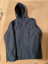 Image of Regatta Mens Dark Blue Sterling's IV Waterproof Jacket XL Fleece Lined £100 NEW