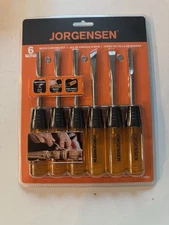 Jorgensen Wood Carving 6 Chisel Set New