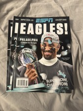 Jalen Hurts MVP Super Bowl 59 LIX ESPN Magazine Philadelphia Eagles Champions