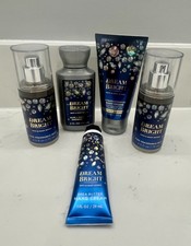 Bath Body Works Dream Bright Mist Body Cream Shower Gel TRAVEL SIZE GIFT SET