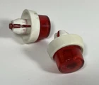 Vintage Tonka Set Of 2 Red AA Wrecker Fire Truck Roof Emergency Light Part