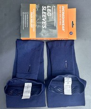 Incrediwear Leg Sleeve Pair Medium Navy Compression Sleeve - Used