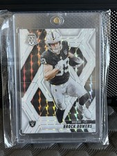 2025 PANINI MOSAIC 5 BROCK BOWERS WHITE