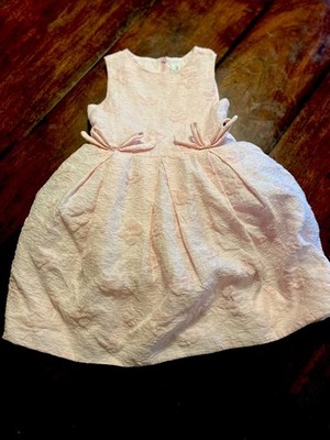 Simonetta Girl Floral Pink Dress Sz 5