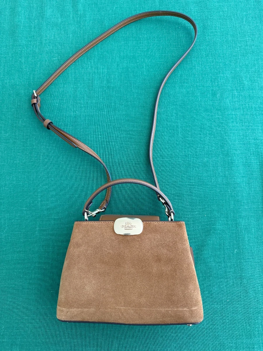 Coach Women's Suede Exterior Bags & Handbags for Women for sale | eBay