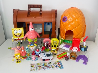 Spongebob Schwammkopf Krusty Krab Ananas Spielset Figuren Walkie Talkie Simba