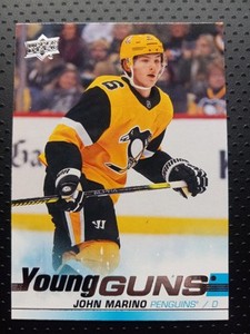 2019-20 Upper Deck Series 2 Young Guns #458 John Marino Rookie Card