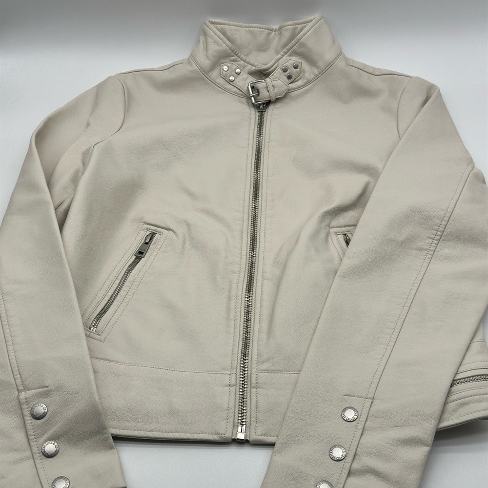 Women's Faux Leather Racer Jacket Levi's medium NWT