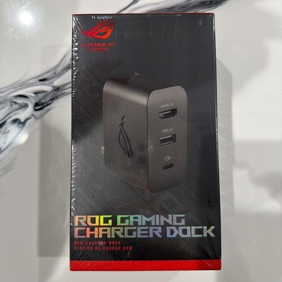 ASUS - ROG 65W Charger Dock for ROG Ally (HDMI 2.0, USB-A, USB-C) - Black