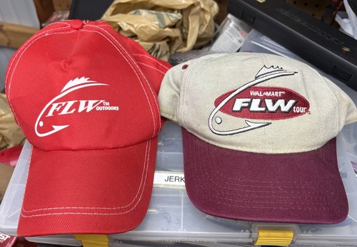 Vintage Bass Fishing Hats FLW Triton Nitro