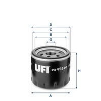 UFI ÖLfilter 23.455.00 Anschraubfilter FüR Lancia Alfa Fiat Stilo Lybra 156 VAN