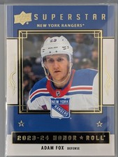 2023-24 Adam Fox Upper Deck Honor Roll Superstar #HR-5
