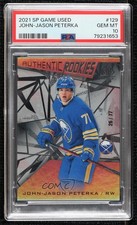 2021 SP Game Used Authentic Rookies 26/77 John-Jason Peterka PSA 10 GEM MT 0ws6