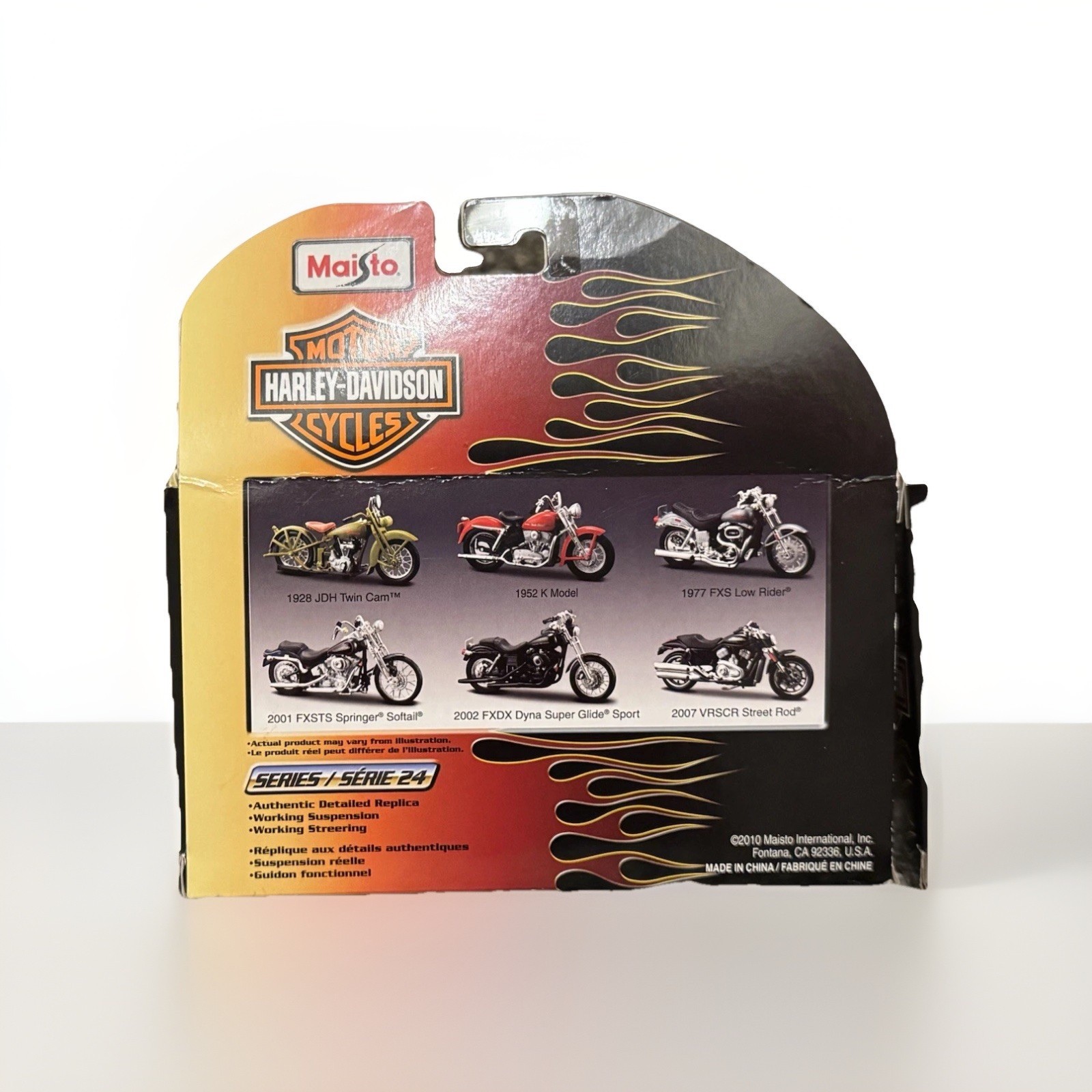 Lot of 4 Maisto Harley-Davidson 1:18 Diecast Motorcycles Series 24 NIB