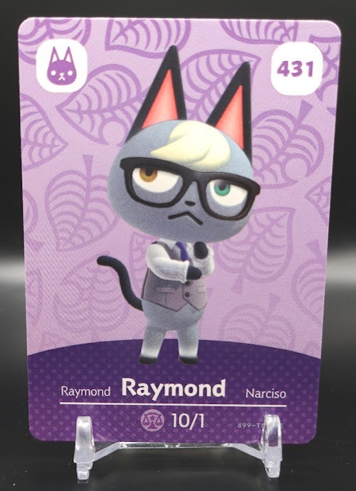 [AUTHENTIC US] Raymond 431 - Series 5 - Animal Crossing Amiibo Card