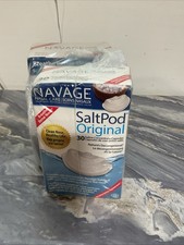 Navage Nasal Irrigation Care Saline Nose Cleaner  30 Salt Pods Exp 10/ 26