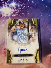 2024 Topps Five Star #FSA-CM Curtis Mead Auto Rookie Card RC Tampa Bay Rays