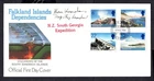 Falkland Island Dependencies 1984 Signed NZ Expedition Volcanoes First Day Cover