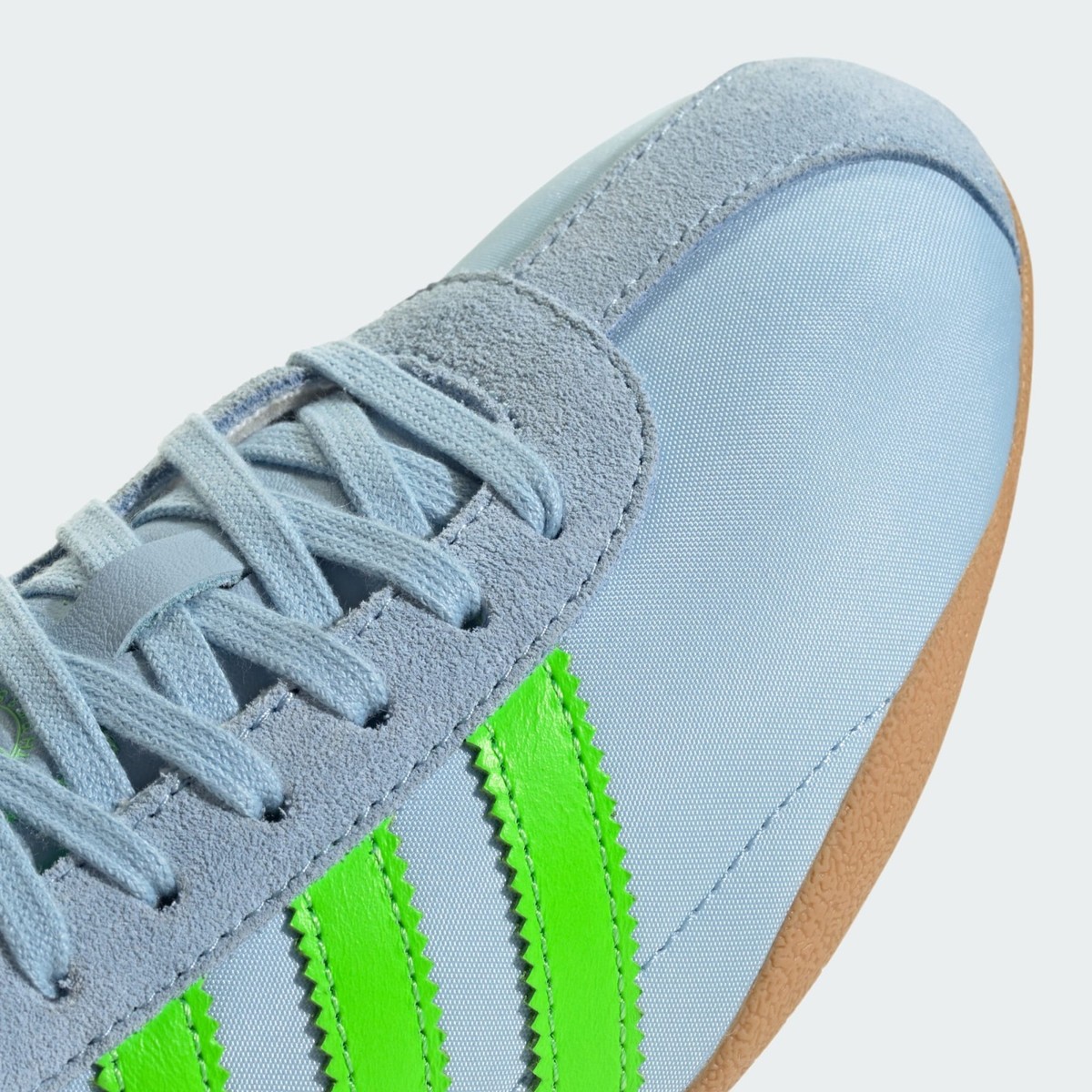 Adidas Women's Tokyo Sneakers Original Shoe Clear Sky/Solar Green