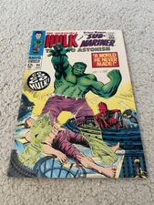 Tales To Astonish  95  VF+   8.5  High Grade  Incredible Hulk  Sub-Mariner  1967