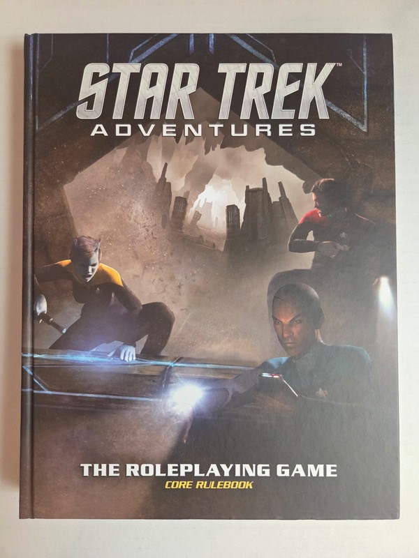 Star Trek the roleplaying game THICK hardback core rules FREE MEDIA MAIL