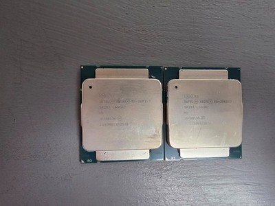 Pair of Intel Xeon E5-2603V3 SR20A 1.60GHz 6 Core 85W 15MB Haswell LGA2011-3 CPU