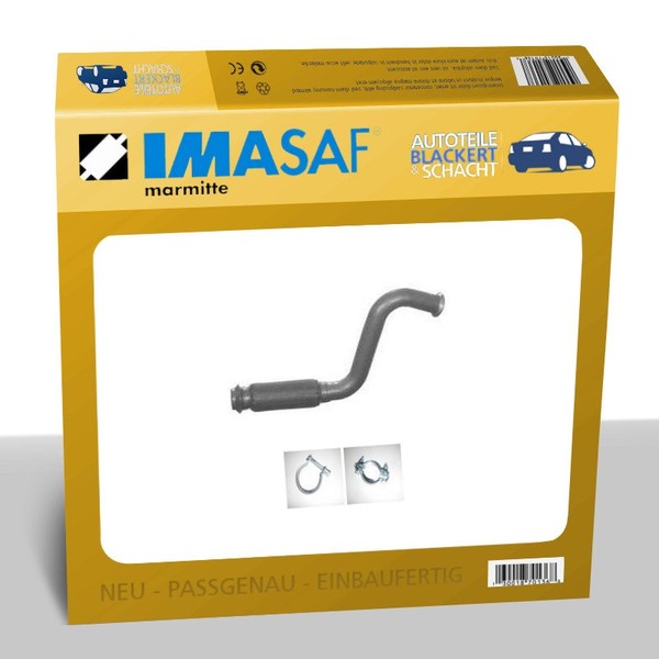 Imasaf Auspuff Hosenrohr für Citroen / Peugeot C4 + Coupe + 307 + Break + SW-image