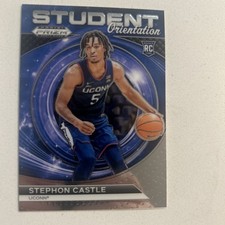 2024-25 Panini Prizm Draft Picks - Student Orientation Stephon Castle #13 (RC)