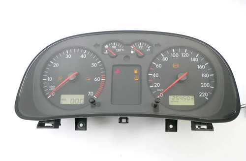 VW Golf 4 Tacho Tachometer Kombiinstrument 254.000km 1J0919880 1,4 16V 75PS 55kw
