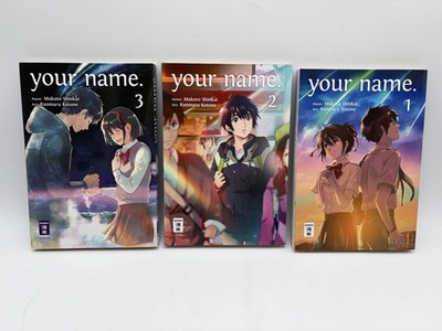 Your Name Manga 1-3 Komplettset, Deutsch-Anime / Super Zustand /   1. Auflage!