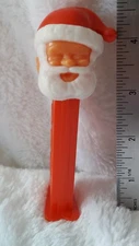 Vintage Santa PEZ dispenser with feet made in Slovenia