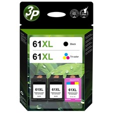 61XL Ink Cartridge Replacement for HP 61XL Deskjet 1000 1010 1050 1512 2050 2510