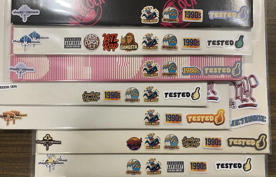 56 LB Mega Crate – 120 Bass Music Vinyl Lot 90s Hip-Hop Southern Rap DJ VG+–M - Image 4 of 4