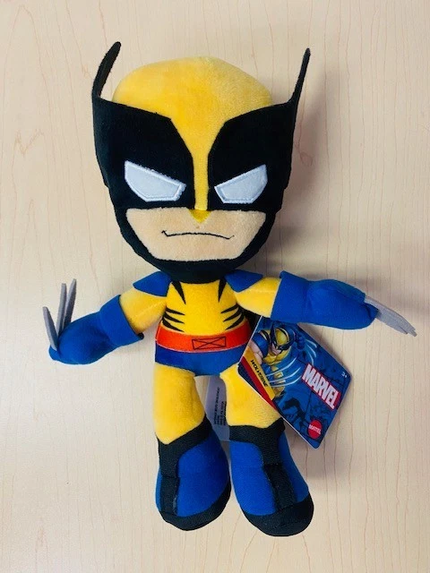 Marvel X-Men Wolverine 8-inch Plush - Collectible Stuffed Figure - New - Image 2 of 3