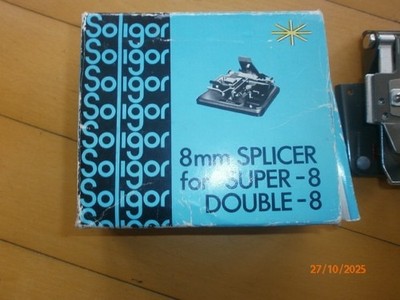 Soligor Vintage Splicer 8 mm Spleißgerät für Super 8 Double 8