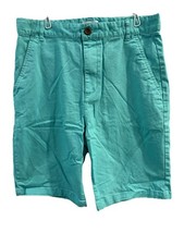 2 Old Navy Boys Size 18 Aqua Blue  TanChino Shorts