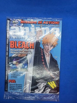 Anime Insider #47 Bleach Ichigo Cover   Sealed WizardWorld Promo Magazine