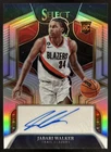 Jabari Walker 2022-23 Panini Select Rookie Signatures Auto RC Trail Blazers /249