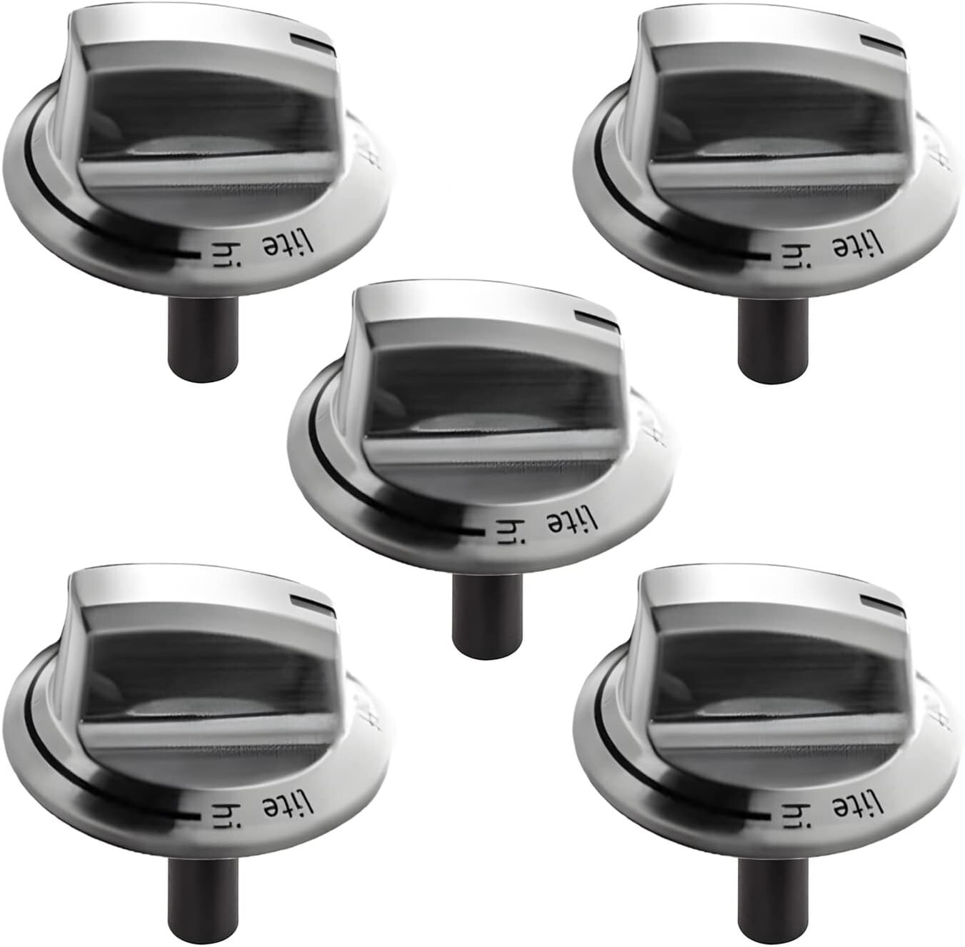 Upgraded Frigidaire Gas Cooktop Knobs A03546301 02 03 5304525746 5304504839