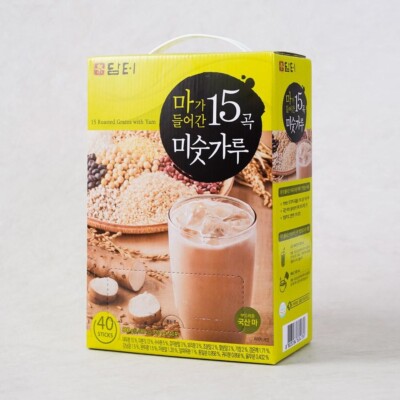 [HomeCafe] Roasted 15 Multi Grains with yam Tea (40ea, Free Shipping ...