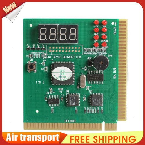 4 Digit LCD Display PC Analyzer Diagnostic Post Card Motherboard Tester UK