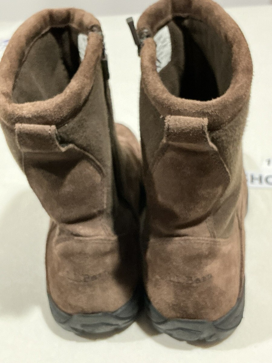 Men’s L L Bean 8w Brown Suede Pull On Side Zip Midcalf Boots L.L. Bean Zip Brown Boots for Men for Sale | Shop New & Used  main image 4