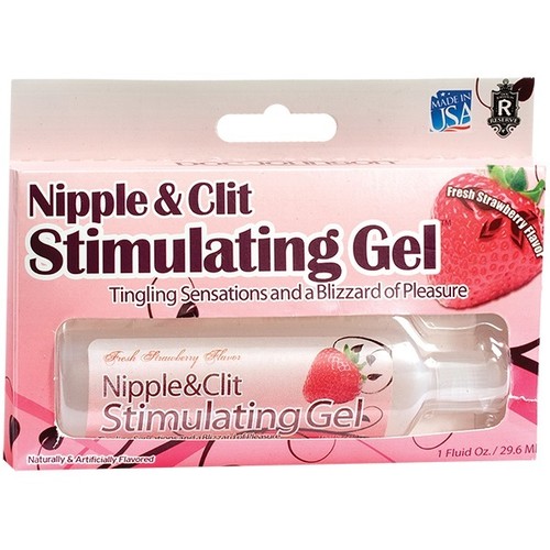 Nipple & Clit Stimulating Flavored Tingling Gel Strawberry 1 oz eBay