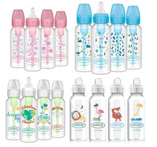 Dr. Brown's Milestones Narrow Bottle Sippy Spout 8oz Lion Fox Bunny Flamingo