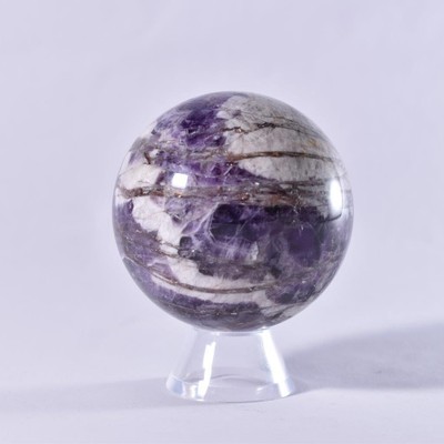 Traum Amethyst Quarz Kristallkugel Kristallkugel natürliche spirituelle Heilung 65 mm